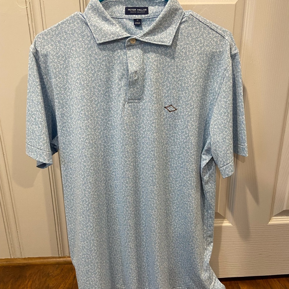 Peter Millar Crown Crafted Pattern Polo Shirt